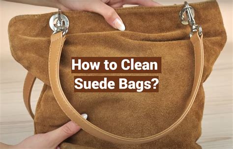 how to clean fake suede bag